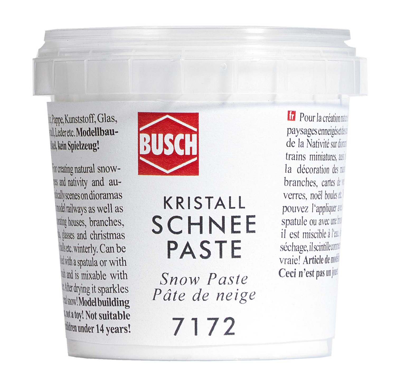 BUSCH 7172 Kristall-Schneepaste (150g) 